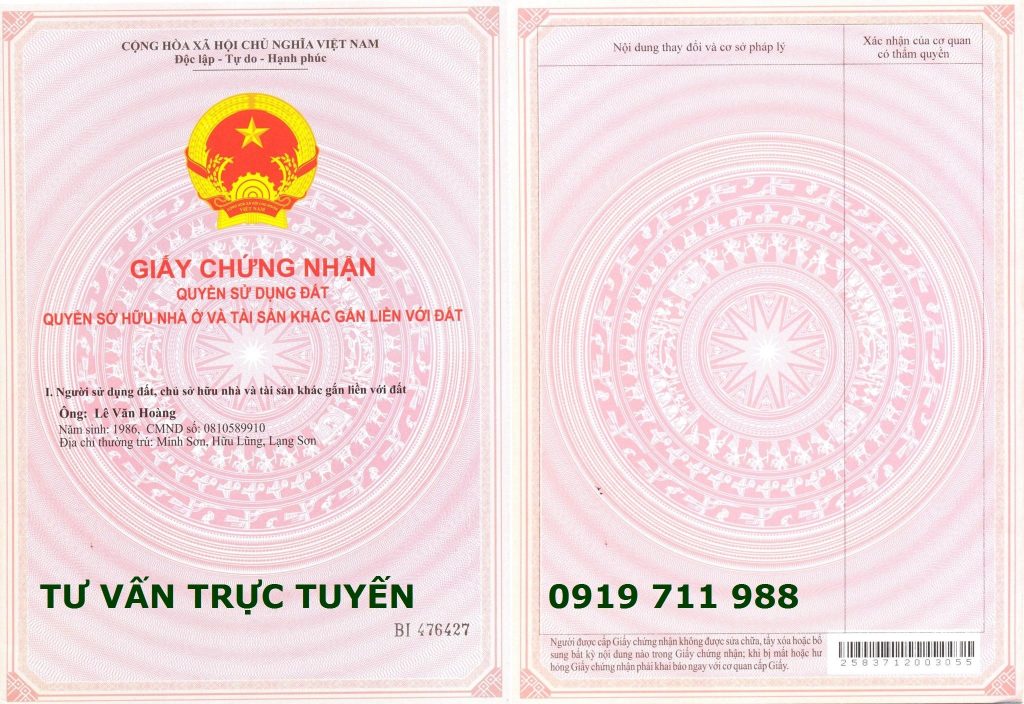 Đính chính sổ đỏ nhanh gọn, chính xác, chi phí thấp nhất